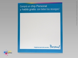 Cartel pizarra